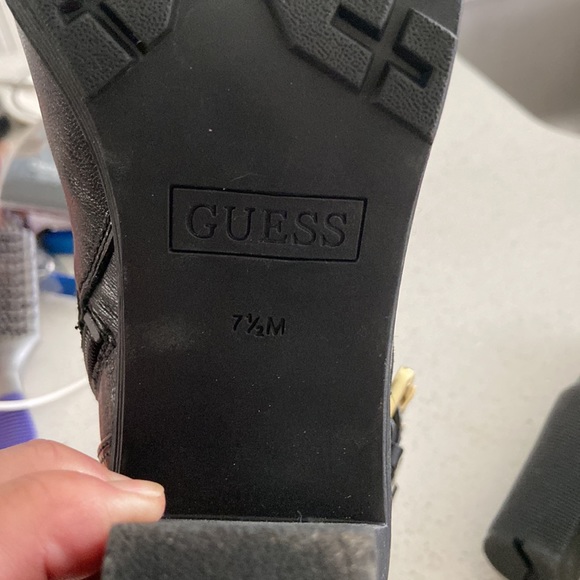GUESS moto combat boots. Size 7.5 - Picture 10 of 10